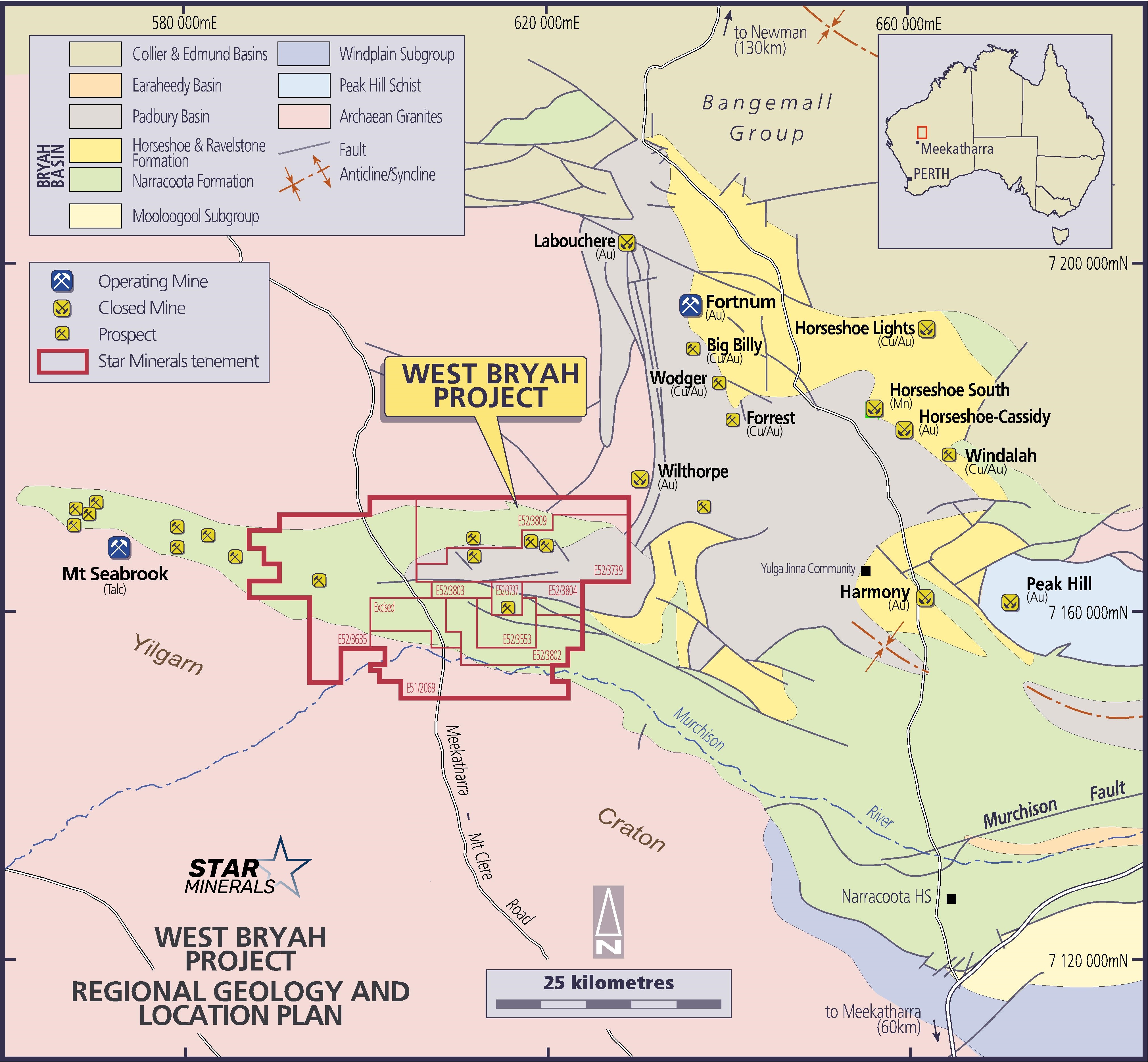 Star Minerals West Bryah Copper Gold Project 